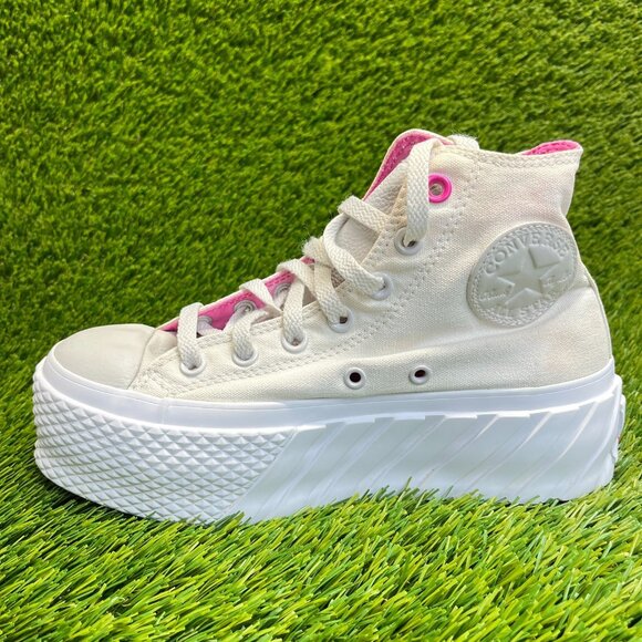 Converse Chuck Taylor All Star Lift 2X Womens Size 6.5 Athletic Shoes Sneakers - Picture 2 of 12